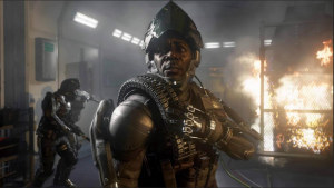 Advanced Warfare takes place in 2054, the future of warfare. The real threat is ourselves, and the justification toward power. Advanced Warfare shows groundbreaking innovations and breathtaking realistic graphics. Photo Courtesy by Activision/ Sledgehammer Games. 