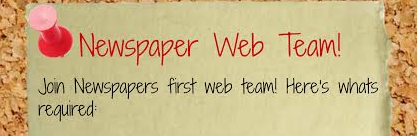 Join the newspaper web team