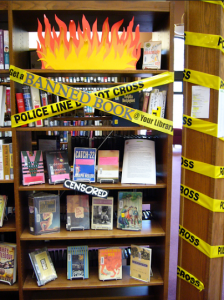 Libraries across the nation are guarding banned books, which obstructs students from realistic experiences. Picture by Esther Animalu. 