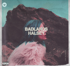 The first half of Halsey's debut album, Badlands, simply just introduced her journey in the music industry and through love. With songs like Castle, New Americana, and Colors, Halsey expresses her feelings about these wide variety of topics through emotional and icy lyrics. Picture is a screenshot. 