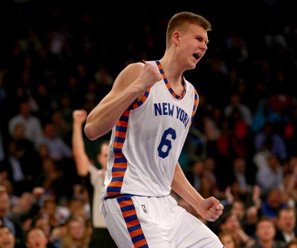 Although Kristaps Porzingis wasnt expected to be chosen and people only viewed him as a project that would grow over the years, He is continuing to show what he is capable of each game and becoming a big fan favorite.