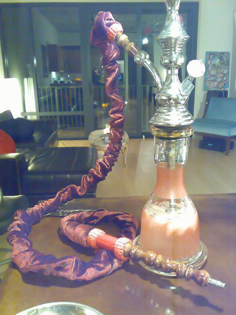 Many people believe that hookah is much more safer than actual cigarettes or e-cigars but hookah, if not more, does the same harm. It is possible that smoking with a hookah increases the amount of different toxins that people inhale. Hookah also creates risks similar to smoking a regular cigarette, such as lung cancer, stomach cancer, oral cancer, decreased fertility, etc.. Photo attributions to jm3 on Flickr.