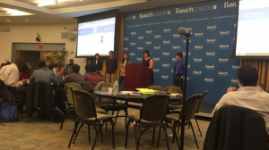 The 6hour Journalism Meet was held by Baruch College and it eventually led to an award show at the end that awarded and nominated schools for different categories. The three most important awards were announced last: Best Newspaper, Best Online Newspaper, Best New Newspaper. Photo attributions to Abhishek Singh.
