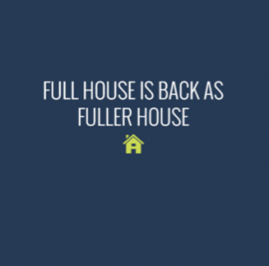  On February 26, Netflix added a Full House reboot, Fuller House. After 20years, the original cast from Full House, with the exception of Michelle Tanner, came back.