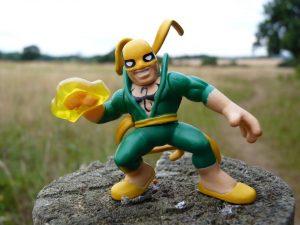 Marvel’s superhero, Iron Fist, finally has light shining on him. He is getting his own TV series on Netflix. Picture attribution to Gunner111 on Flickr.