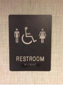 New guidelines require schools to allow transgender students to use the restroom and locker rooms that correspond to their chosen gender, and not the one written on their birth certificate. Picture attribution to Ted Eytan on Flickr.