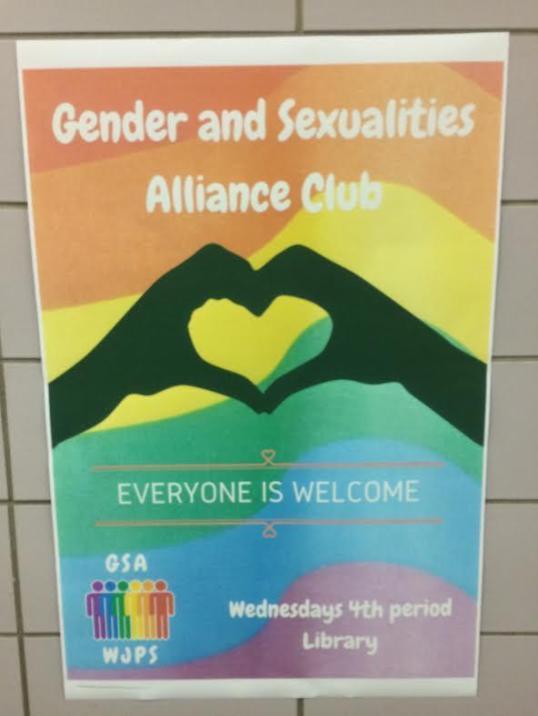Gender and Sexualities Alliance Club welcomes LGBTQ+ community in the school. Photo attribution to Nicole Garofalo.