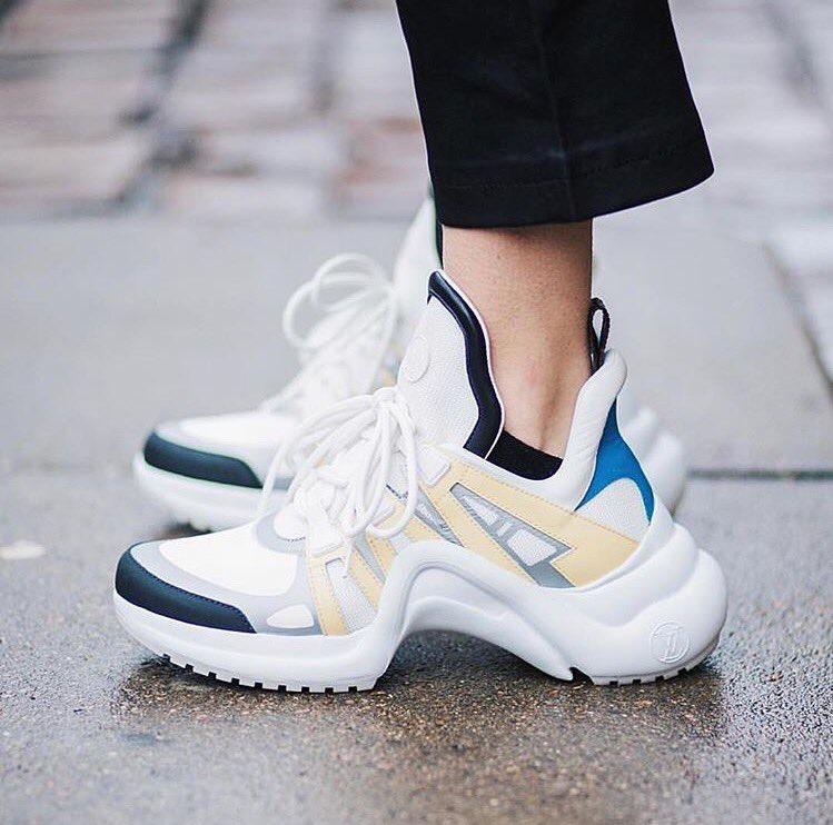 ugly white sneaker trend