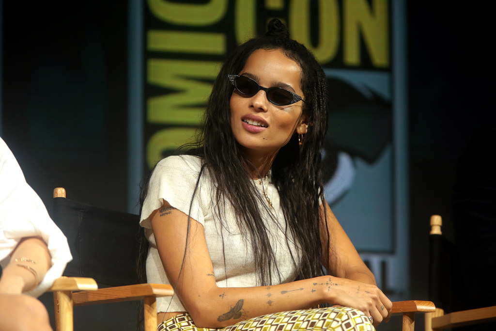 Zoë Kravitz Makes An Appearance As Catwoman On The Set For The Batman