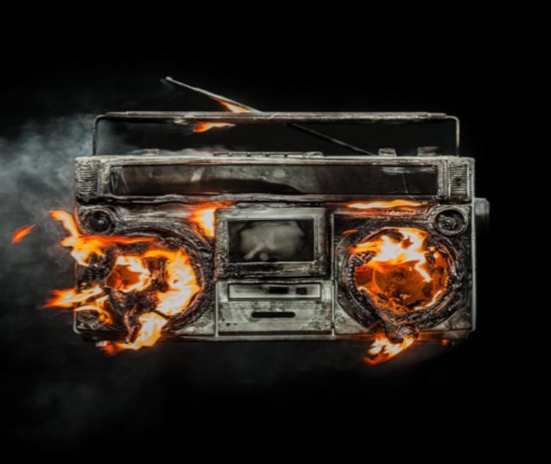 On October 7th, Punk Rock band, Green Day, released its 12th album, Revolution Radio, with the following album cover. Photo attributed @GreenDay official twitter account.