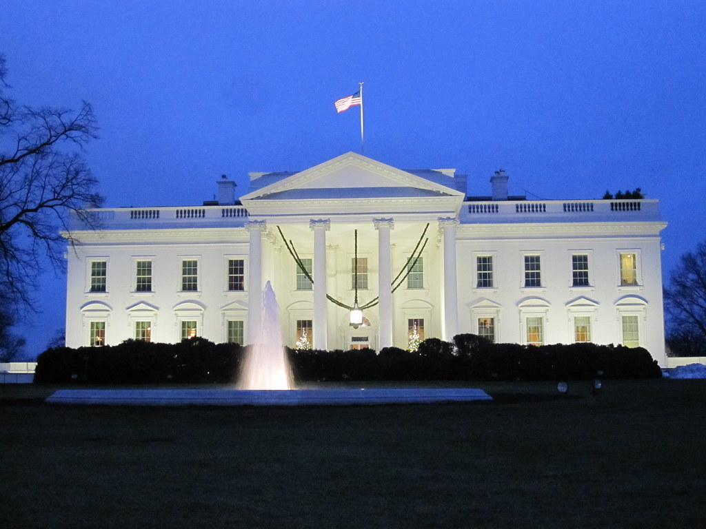 "White House" by Tom Lohdan is licensed under CC BY 2.0.