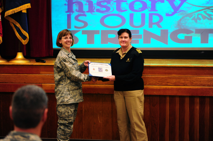 “Women’s History Month Ceremony” by Presidio of Monterey: DLIFLC & USAG is marked with Public Domain Mark 1.0.