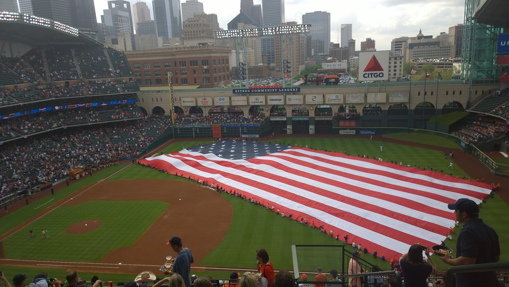"MLB Opening day 2014" by thatlostdog-- is licensed under CC BY 2.0.