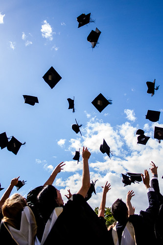 "Graduation" by Mark Ramsay is licensed under CC BY 2.0.
